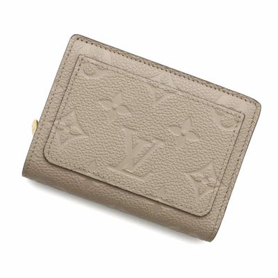 ルイヴィトン 二つ折り財布 モノグラム・アンプラント ポルトフォイユ・クレア M80152 LOUIS VUITTON ヴィトン 財布 安心保証
