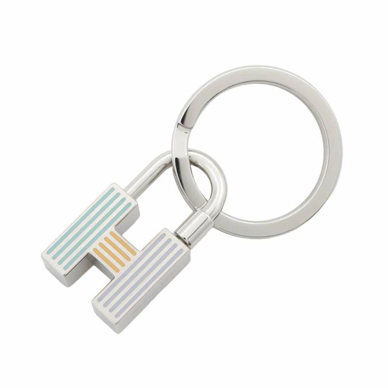 エルメス キーホルダー H カデナ クイズ キーリング HERMES チャーム