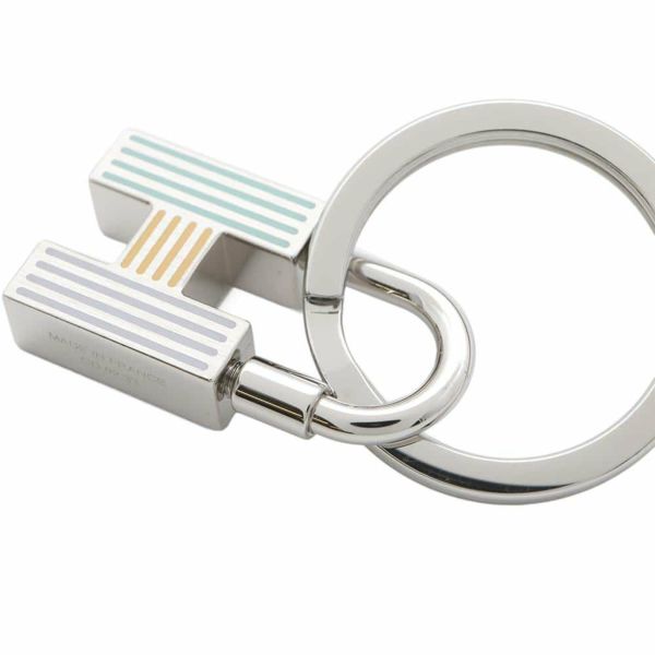 エルメス キーホルダー H カデナ クイズ キーリング HERMES チャーム