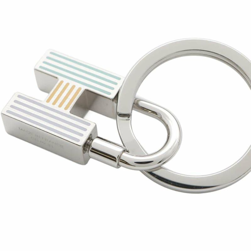 エルメス キーホルダー H カデナ クイズ キーリング HERMES チャーム