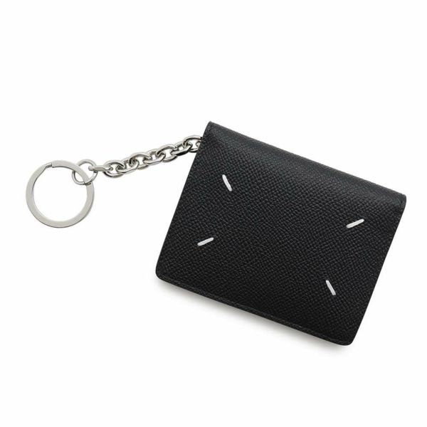 メゾンマルジェラ カードケース キーリング付き レザー SA2UI0003 Maison Margiela 黒
