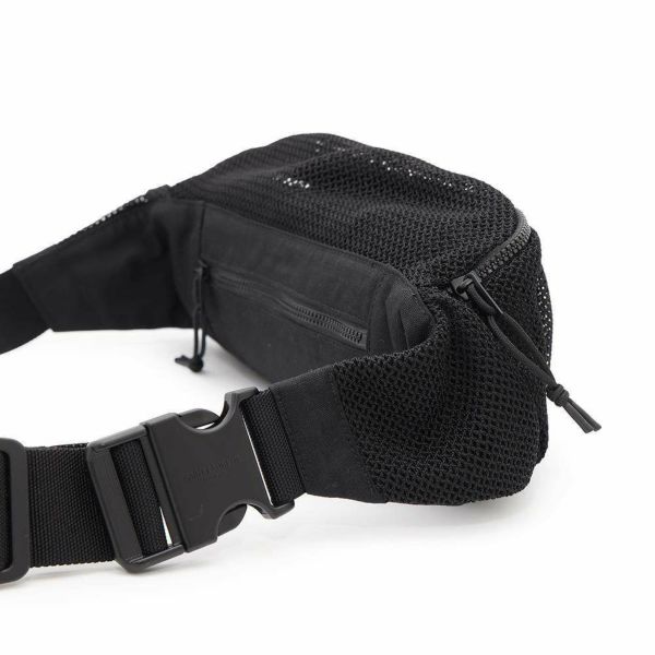 サンローランパリ ボディバッグ ロゴ クロスボディバッグ ナイロン 671640 SAINT LAURENT PARIS 黒