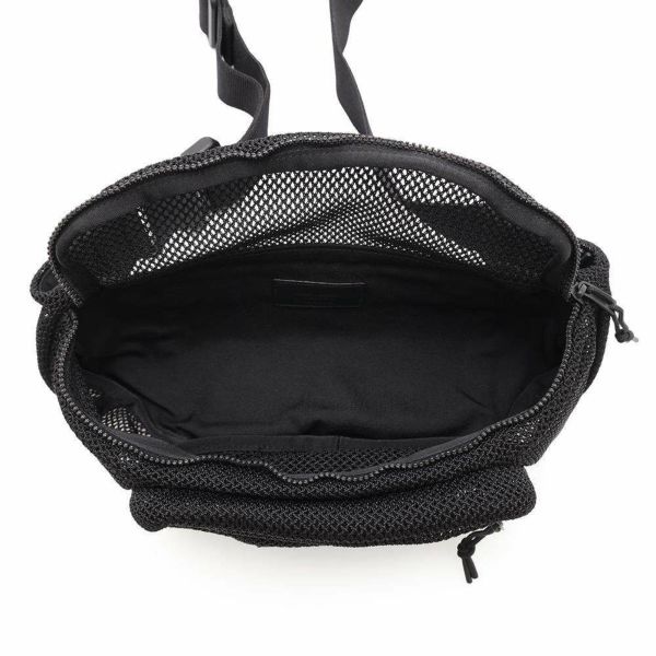 サンローランパリ ボディバッグ ロゴ クロスボディバッグ ナイロン 671640 SAINT LAURENT PARIS 黒