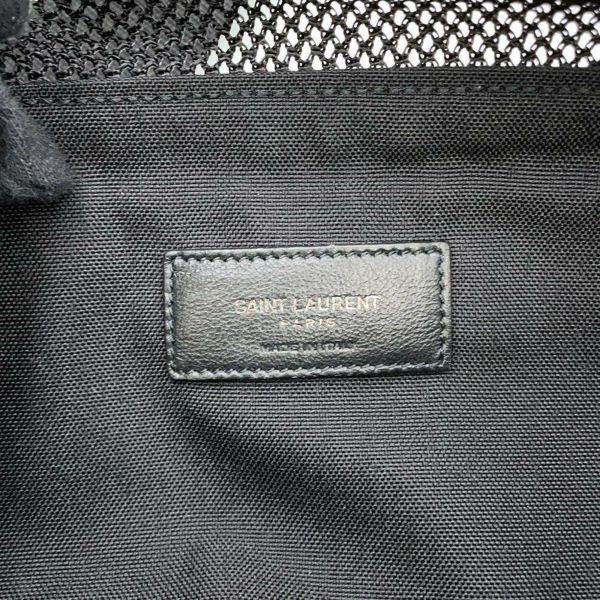 サンローランパリ ボディバッグ ロゴ クロスボディバッグ ナイロン 671640 SAINT LAURENT PARIS 黒