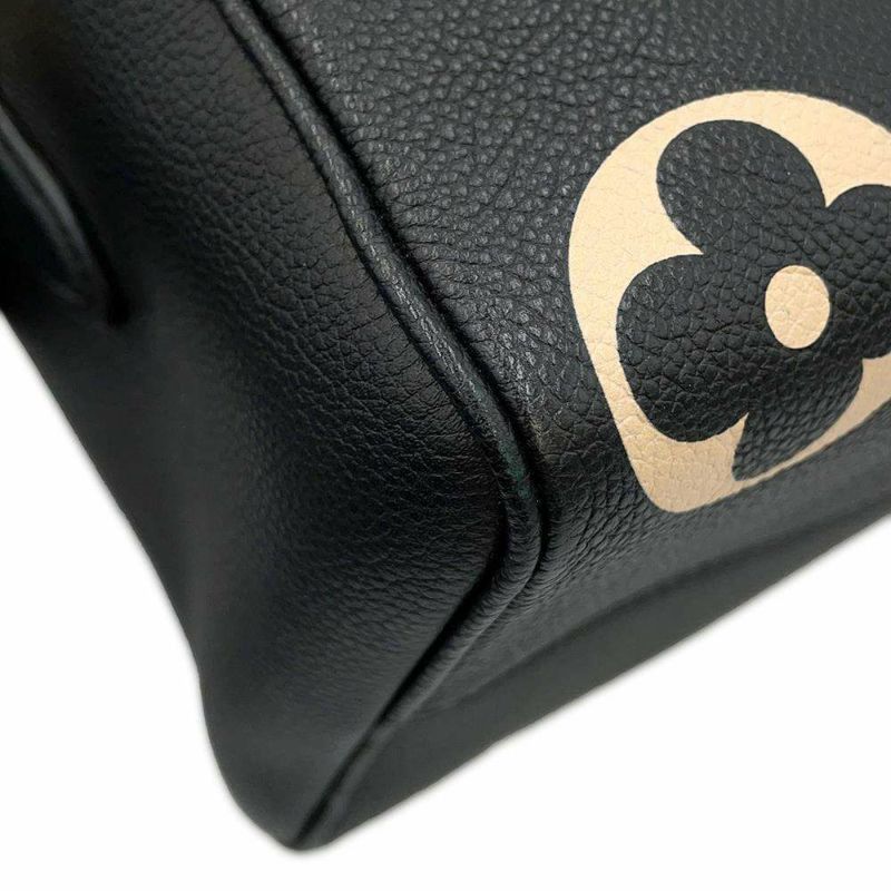 ルイヴィトン ハンドバッグ バイカラーモノグラム・アンプラント スピーディ・バンドリエール25 M58947 2way 黒 ブラック