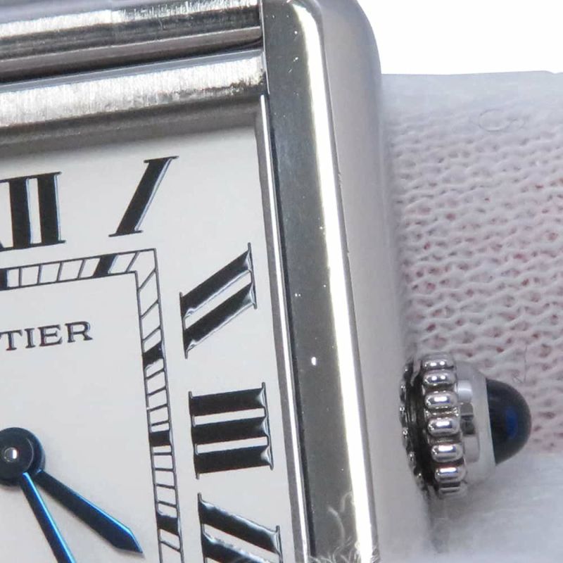 カルティエ タンクソロ SM W5200013 Cartier 腕時計 ウォッチ レディース シルバー文字盤