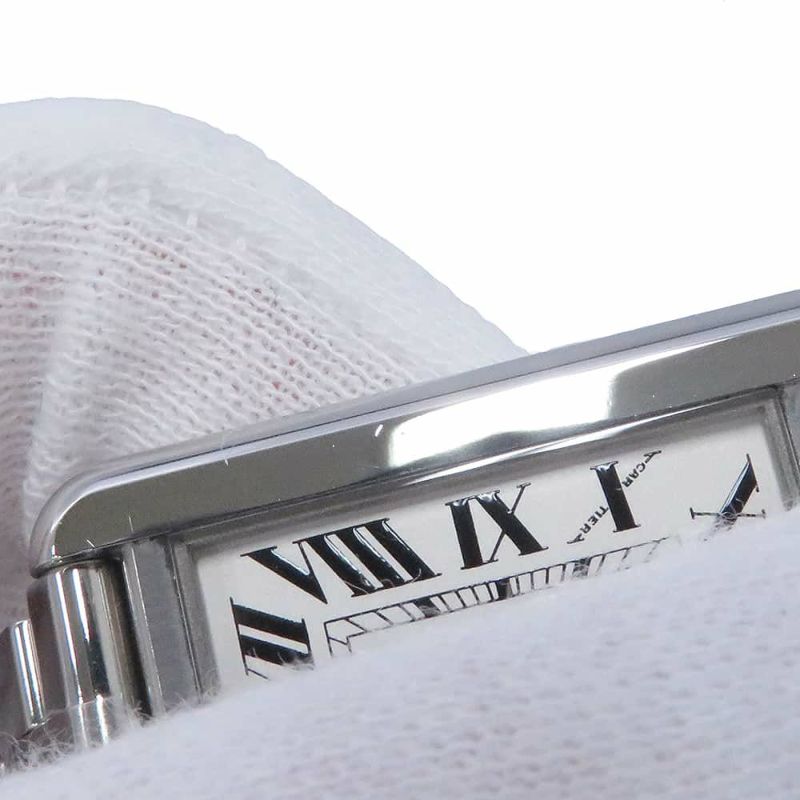 カルティエ タンクソロ SM W5200013 Cartier 腕時計 ウォッチ レディース シルバー文字盤