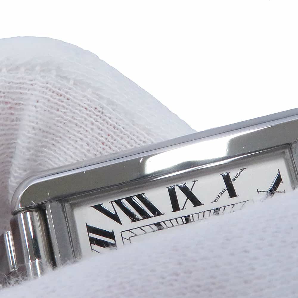 カルティエ タンクソロ SM W5200013 Cartier 腕時計 ウォッチ レディース シルバー文字盤