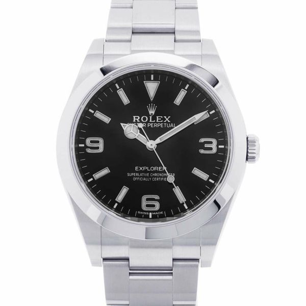 ロレックス エクスプローラー1 214270 ROLEX 腕時計 黒文字盤 安心保証 