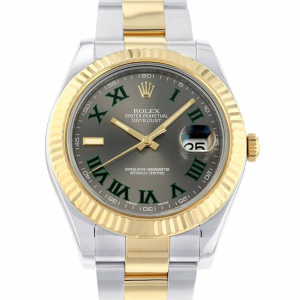 商品販売ROLEX(ロレックス) 腕時計■新品同様 デイトジャスト41 126334 メンズ アズーロブルー その他