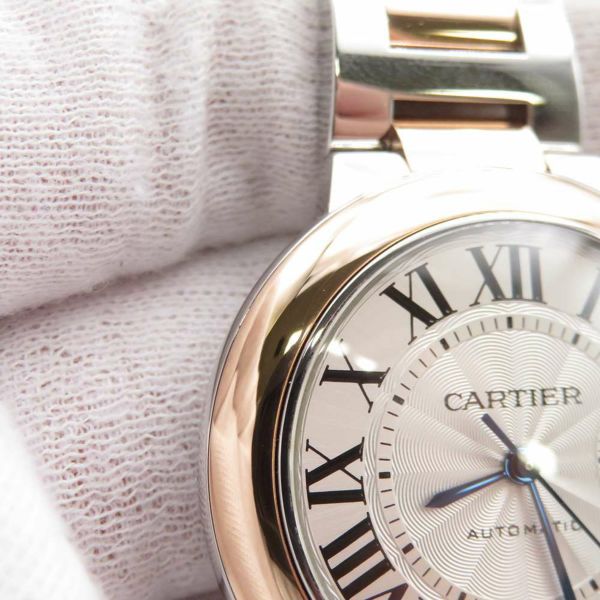 カルティエ バロン ブルー ドゥ カルティエ W2BB0032 Cartier 腕時計 シルバー文字盤