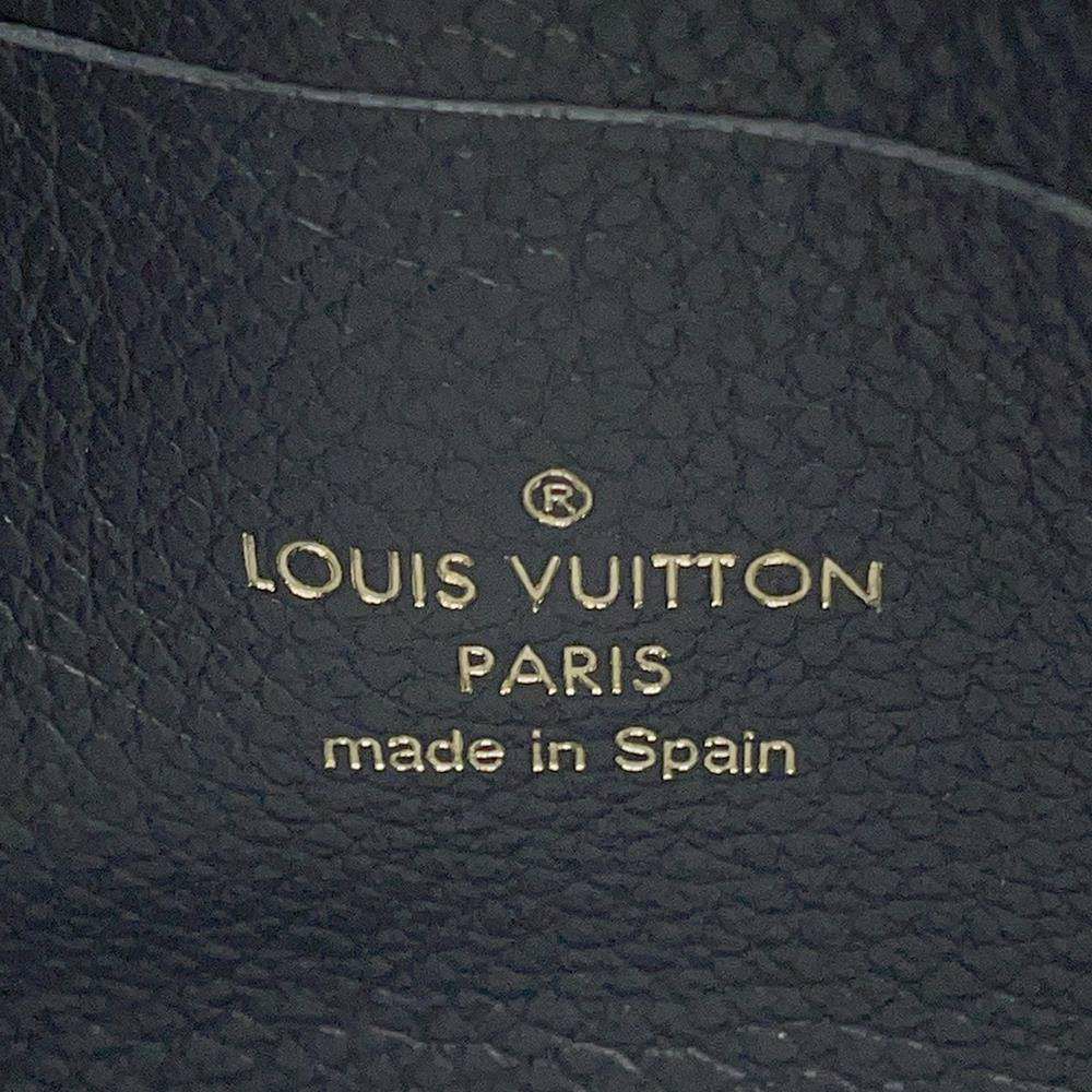 ルイヴィトン チェーンショルダーバッグ モノグラム・アンプラント ポシェット・ドゥーブル ジップ M68568 LOUIS VUITTON 黒