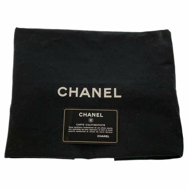 シャネル トートバッグ ココマーク ココネージュ ツイード ムートン AS0981 CHANEL バッグ 巾着バッグ 黒