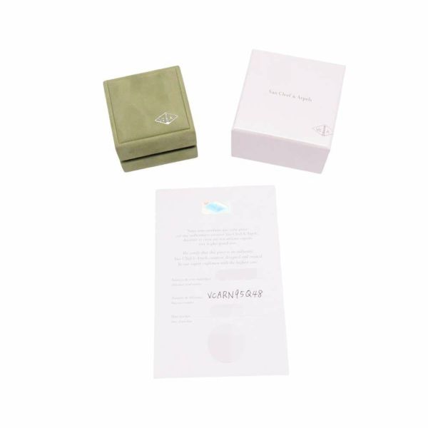 ヴァンクリーフ&アーペル リング ペルレ ゴールドパール スモール K18YGイエローゴールド サイズ48 VCARN95Q00 指輪