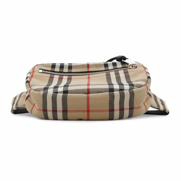 バーバリー ボディバッグ ナイロン BURBERRY バッグ ウエストポーチ 黒