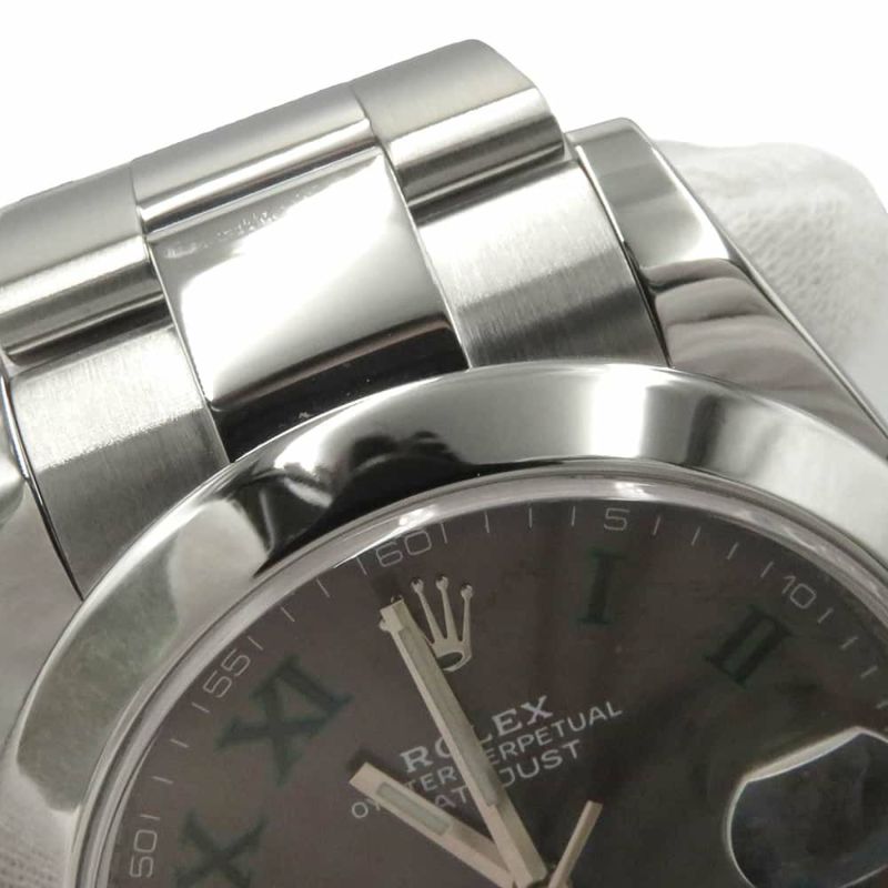 ロレックス デイトジャスト41 126300 ROLEX 腕時計 スレート文字盤