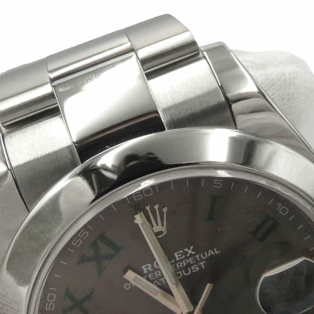 ロレックス デイトジャスト41 126300 ROLEX 腕時計 スレート文字盤