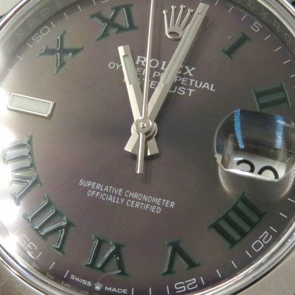 ロレックス デイトジャスト41 126300 ROLEX 腕時計 スレート文字盤
