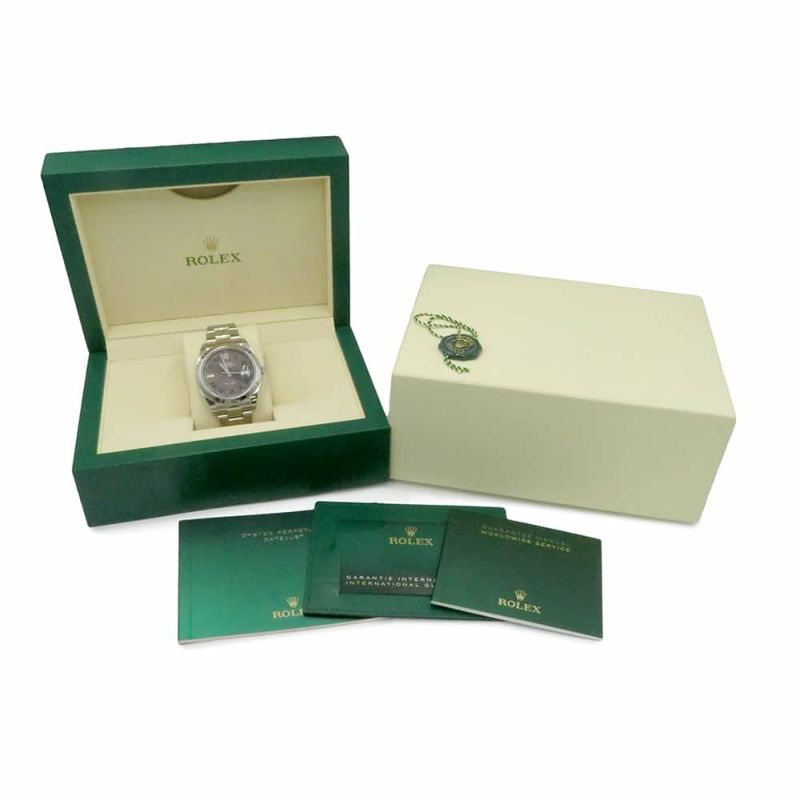 ロレックス デイトジャスト41 126300 ROLEX 腕時計 スレート文字盤