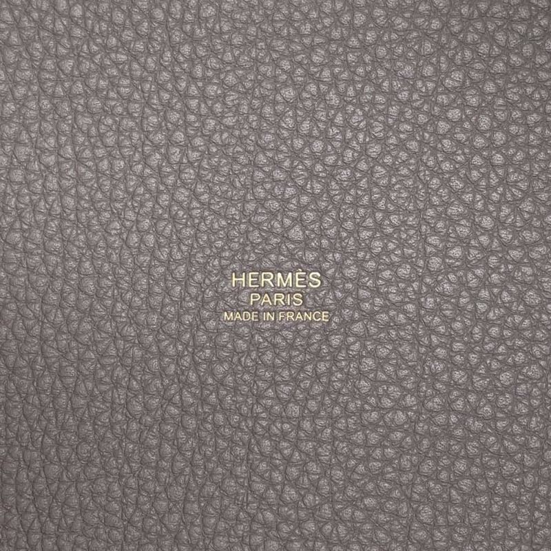 エルメス ハンドバッグ ピコタンロックPM グリメイヤー/ゴールド金具 トリヨンクレマンス W刻印