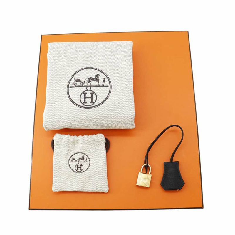 エルメス バーキン25 ブラック/ゴールド金具 トゴ W刻印 HERMES Birkin ハンドバッグ 黒