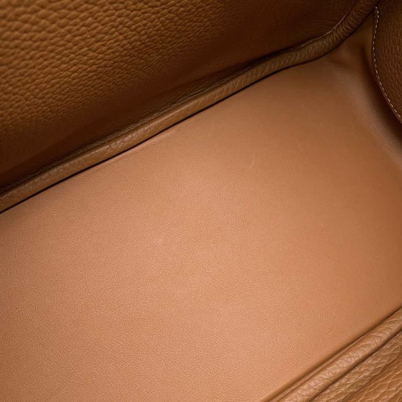 エルメス ハンドバッグ リンディ30 ゴールド/シルバー金具 トリヨンクレマンス W刻印 2wayショルダー