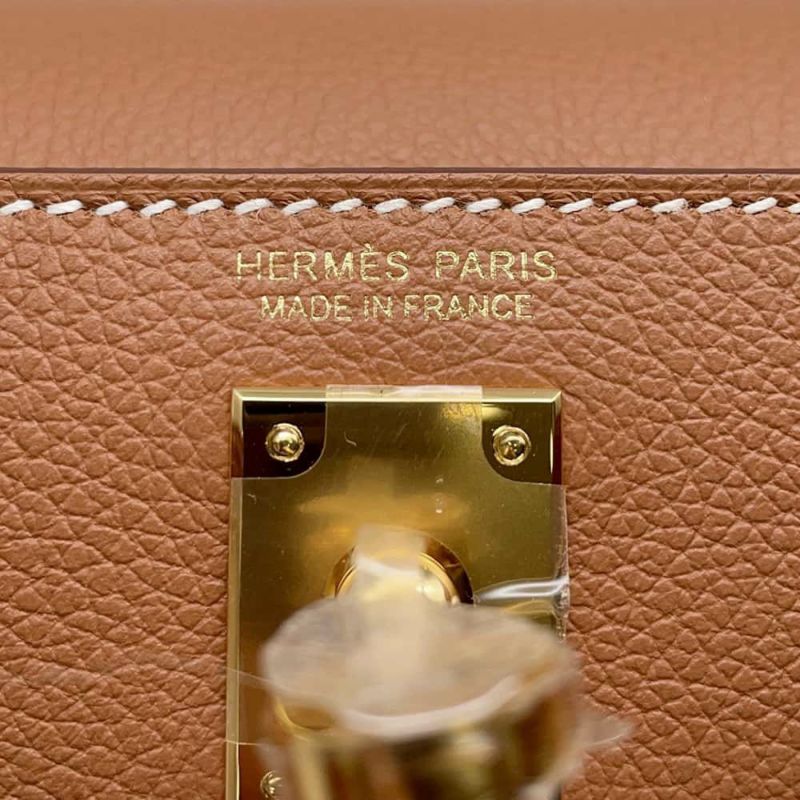 エルメス ショルダーバッグ ケリーダンス2 ゴールド/ゴールド金具 エバーカラー W刻印 クラッチバッグ