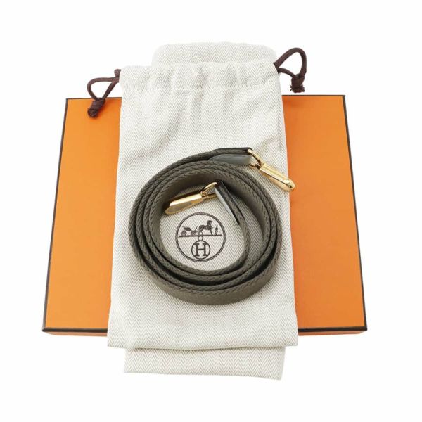 エルメス エブリンTPM アマゾン ブルーペール/エタン/ゴールド金具 トリヨンクレマンス W刻印