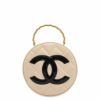 シャネル ハンドバッグ ラウンド バニティ ココマーク パテント CHANEL バッグ