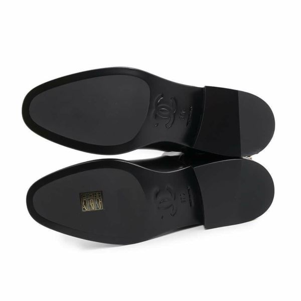シャネル ロングブーツ ココマーク チェーン レディースサイズ37C G39171 CHANEL 靴 黒