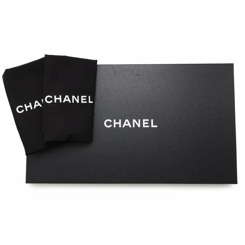 シャネル ロングブーツ ココマーク チェーン レディースサイズ37C G39171 CHANEL 靴 黒