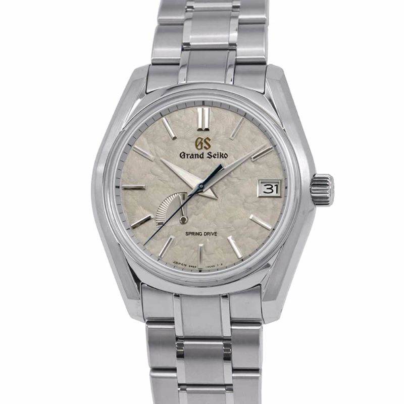 セイコー グランドセイコー ヘリテージコレクション SBGA445 ライトグレー文字盤 大雪
