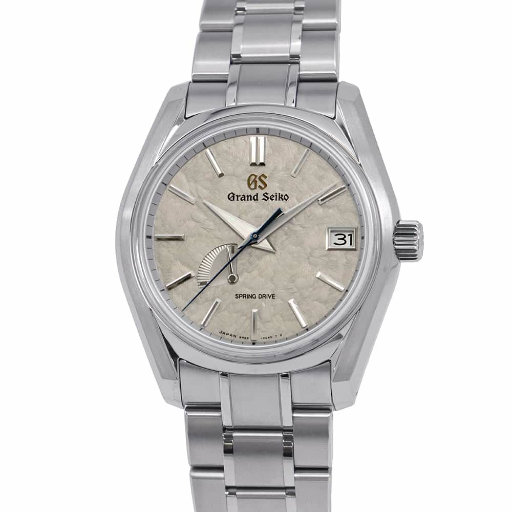 セイコー グランドセイコー ヘリテージコレクション SBGA445 ライトグレー文字盤 大雪