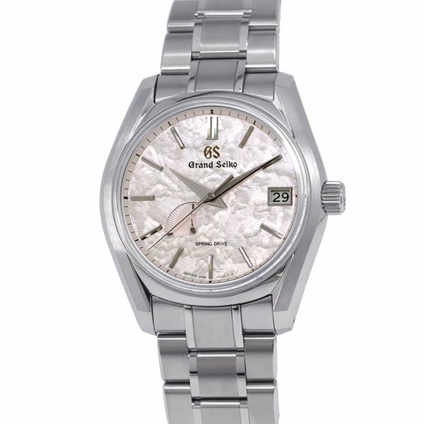 セイコー グランドセイコー ヘリテージコレクション SBGA443 SEIKO グレイッシュピンク文字盤 花筏