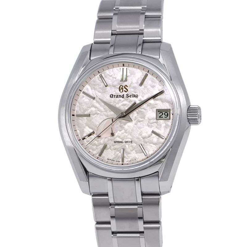 セイコー グランドセイコー ヘリテージコレクション SBGA443 SEIKO グレイッシュピンク文字盤 花筏
