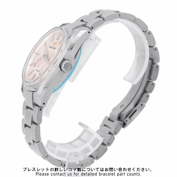 セイコー グランドセイコー ヘリテージコレクション SBGA443 SEIKO グレイッシュピンク文字盤 花筏
