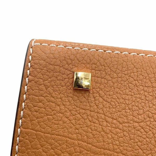 デルヴォー ハンドバッグ タンペートPM クリスピーカーフレザー AA0612AMF0ADNDO 2way ブラウン デルボー