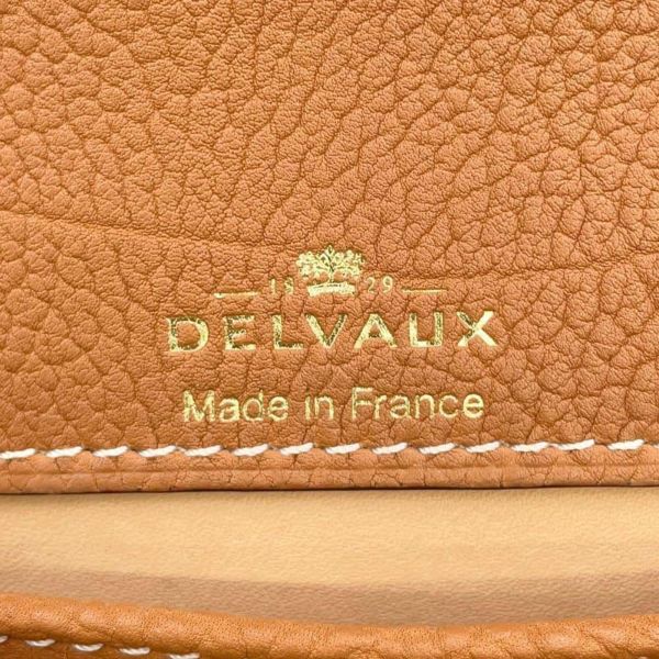 デルヴォー ハンドバッグ タンペートPM クリスピーカーフレザー AA0612AMF0ADNDO 2way ブラウン デルボー