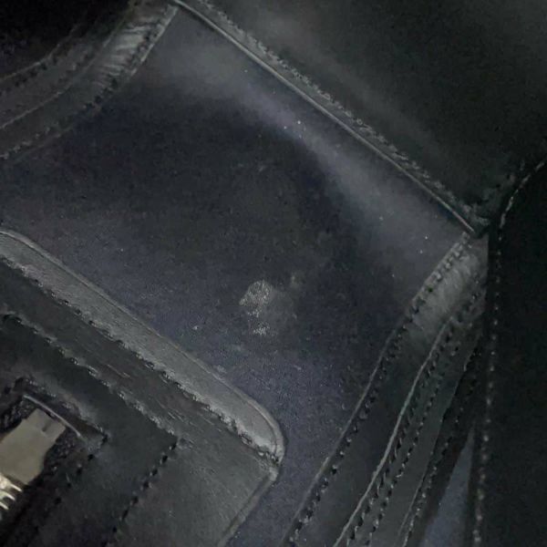 デルヴォー ハンドバッグ クールボックスMM カーフレザー ラフィア AA0457BBK0AOCPA DELVAUX 2way 黒