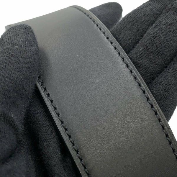 デルヴォー ハンドバッグ クールボックスMM カーフレザー ラフィア AA0457BBK0AOCPA DELVAUX 2way 黒