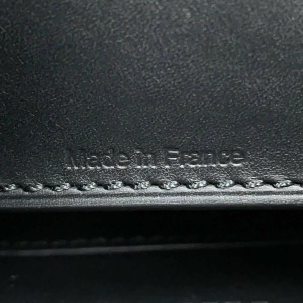 デルヴォー ハンドバッグ クールボックスMM カーフレザー ラフィア AA0457BBK0AOCPA DELVAUX 2way 黒