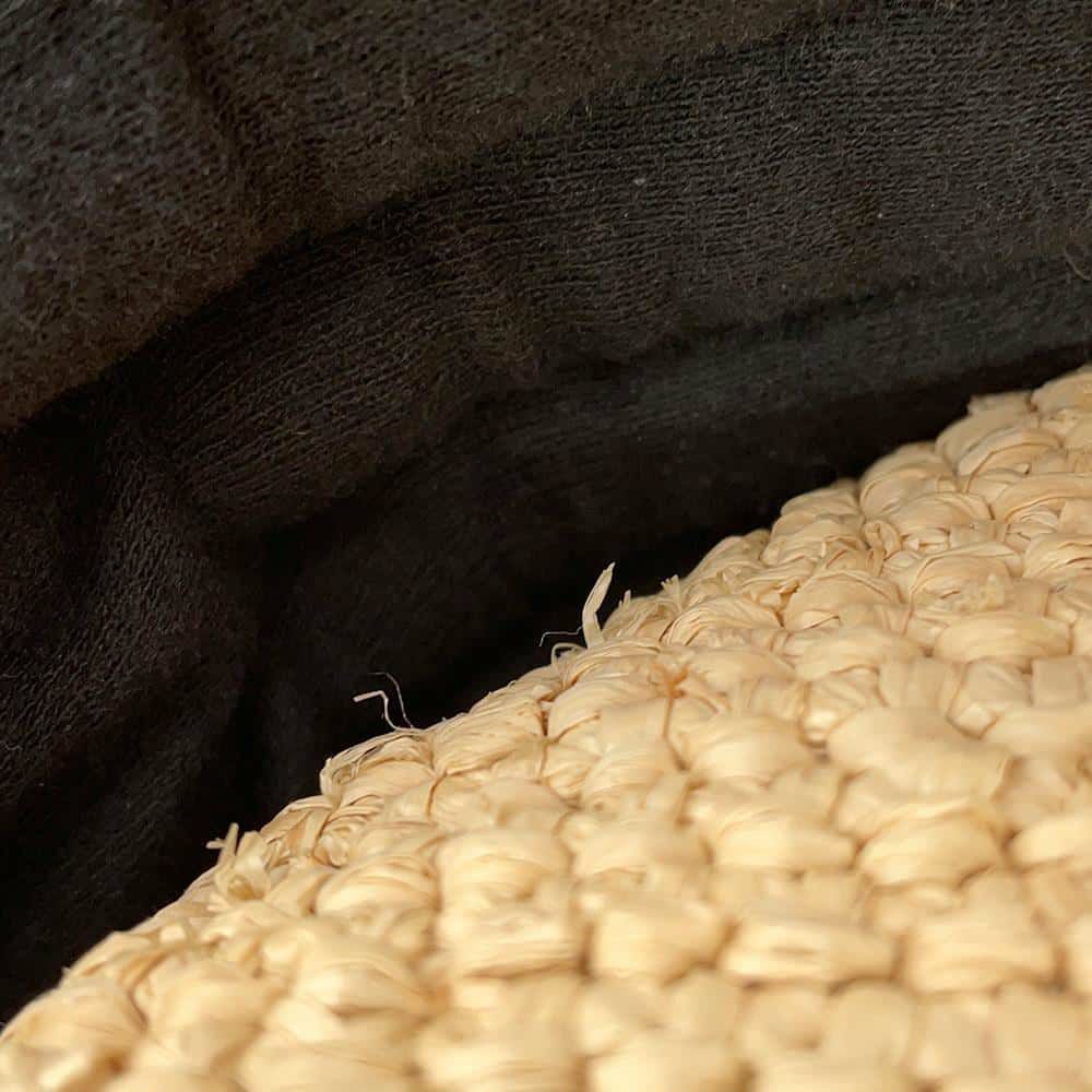 サンローランパリ トートバッグ イカール マキシ ショッピングバッグ ラフィアクロシェ 772191 SAINT LAURENT PARIS