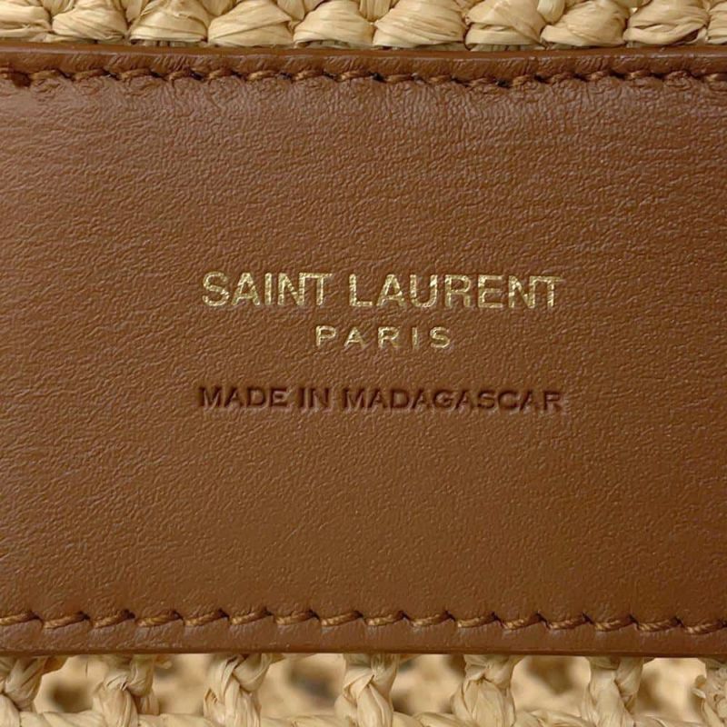 サンローランパリ トートバッグ イカール マキシ ショッピングバッグ ラフィアクロシェ 772191 SAINT LAURENT PARIS