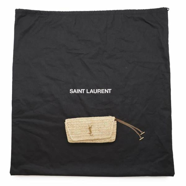 サンローランパリ トートバッグ イカール マキシ ショッピングバッグ ラフィアクロシェ 772191 SAINT LAURENT PARIS