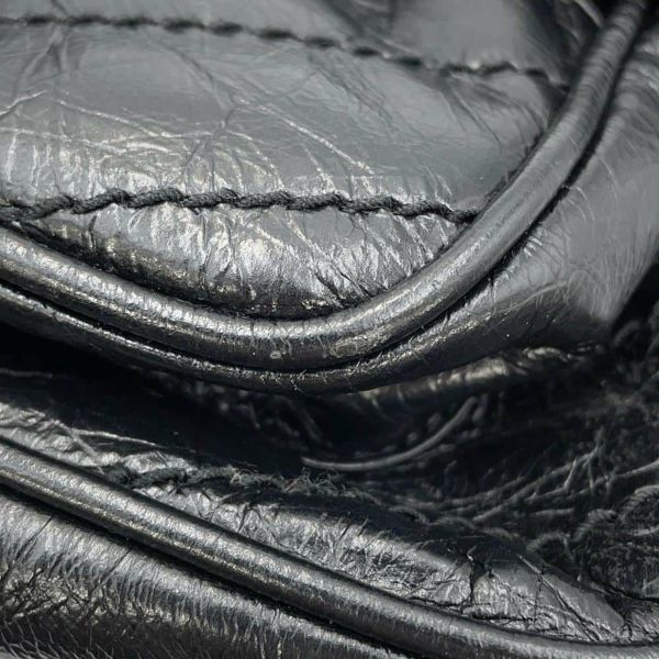 サンローランパリ チェーンショルダーバッグ ニキ ヴィンテージカーフレザー 498894 SAINT LAURENT PARIS 黒