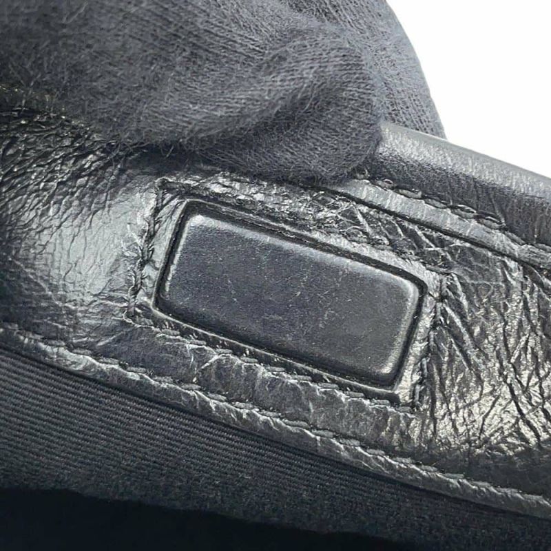 サンローランパリ チェーンショルダーバッグ ニキ ヴィンテージカーフレザー 498894 SAINT LAURENT PARIS 黒