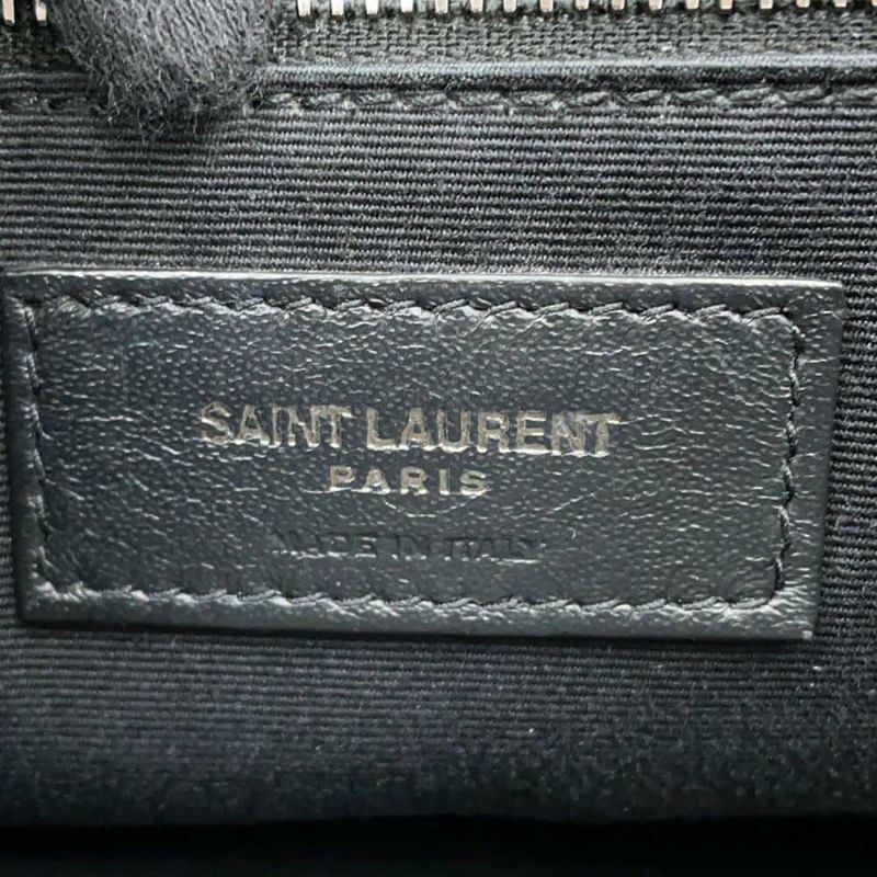 サンローランパリ チェーンショルダーバッグ ニキ ヴィンテージカーフレザー 498894 SAINT LAURENT PARIS 黒