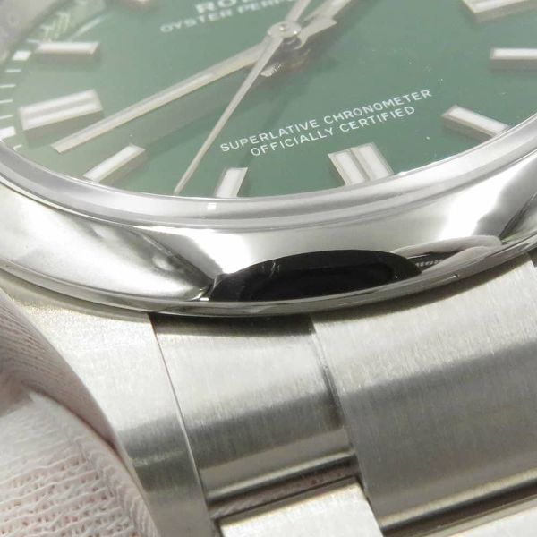 ロレックス オイスターパーペチュアル36 126000 ROLEX 腕時計 グリーン文字盤