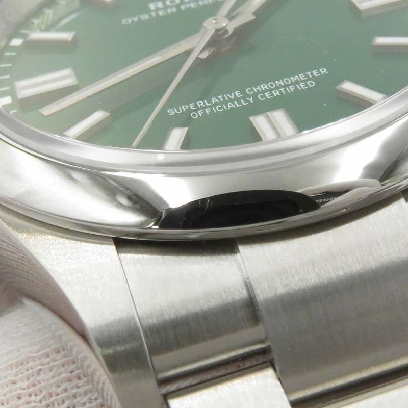 ロレックス オイスターパーペチュアル36 126000 ROLEX 腕時計 グリーン文字盤