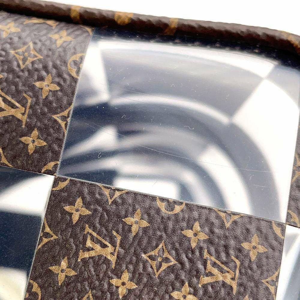 ルイヴィトン ハンドバッグ モノグラム・チェス/PVC キーポル・バンドリエール25 M20872 2wayショルダー